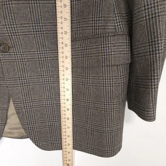 Vintage POLO UNIVERSITY RALPH LAUREN Sport Coat Blazer 43T SILK WOOL Canada - Picture 4 of 15